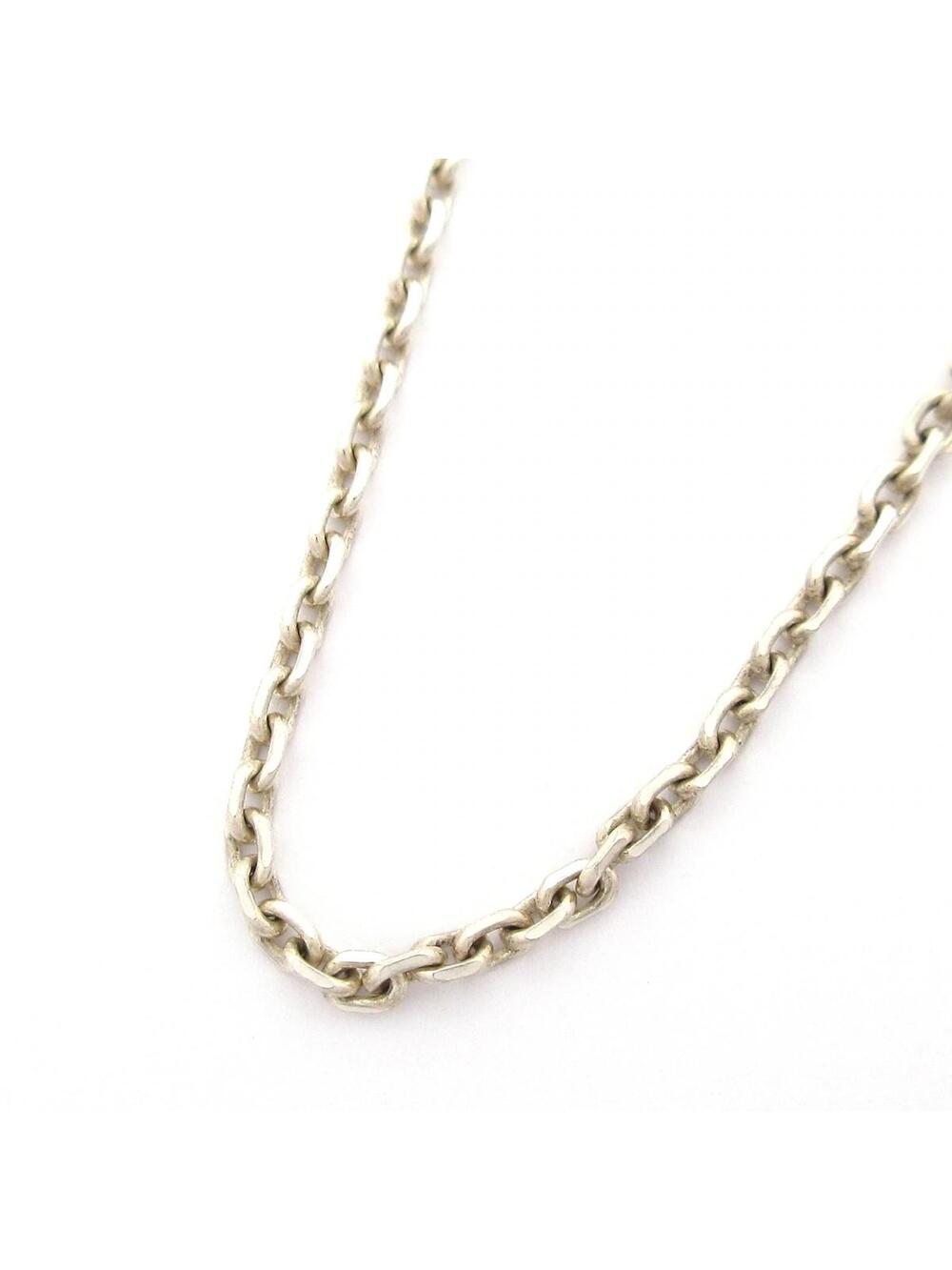 Hermes Selle Silver None Necklace #343740H13B